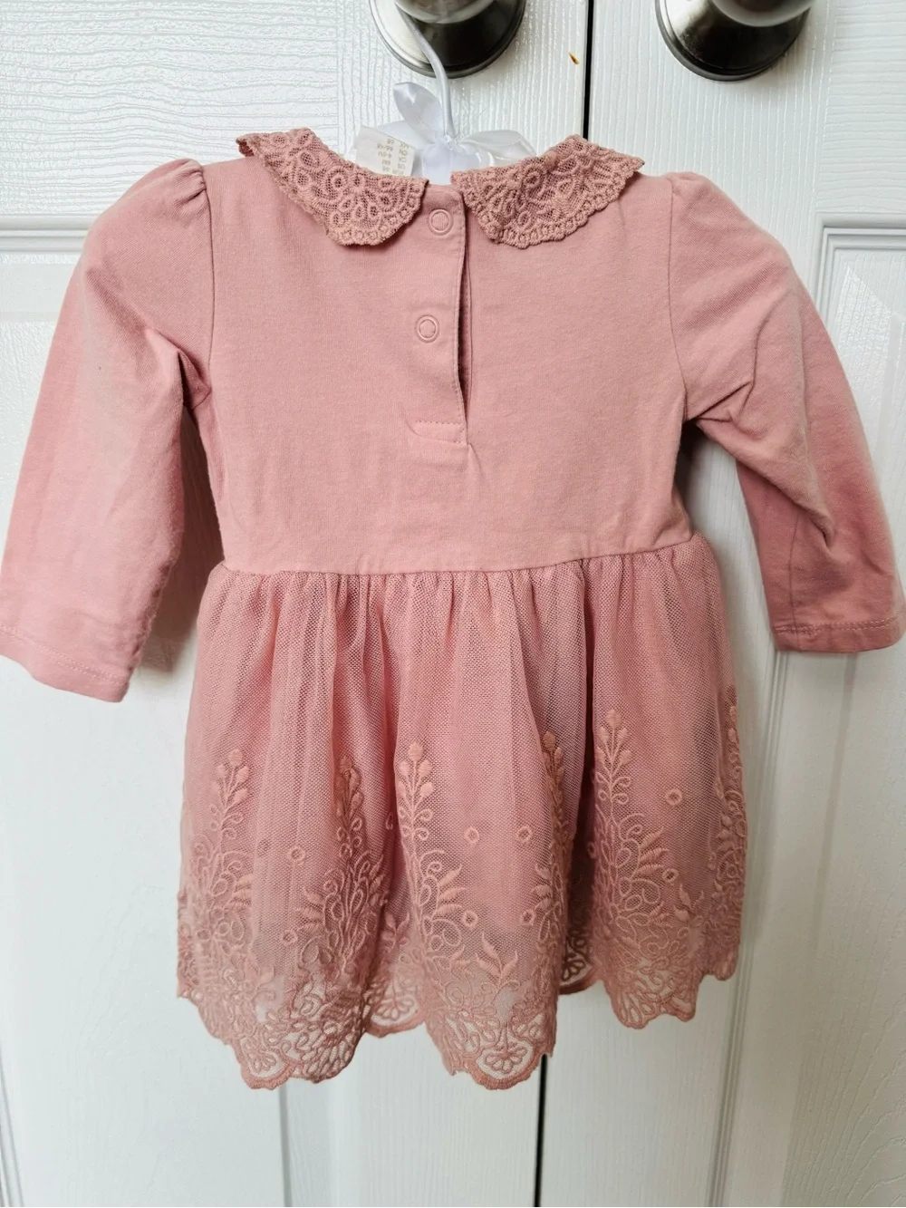 H&M Dusty Rose Dress, 6 months
